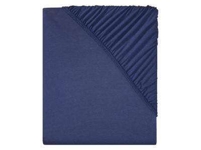 LIVARNO home Jersey hoeslaken 180-200 x 200 cm (Donkerblauw)