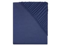LIVARNO home Jersey hoeslaken 90-100 x 200 cm (Donkerblauw)