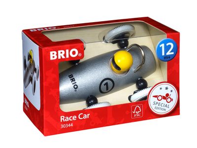 BRIO special edition metalic silver race car