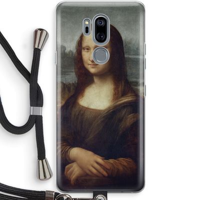 Mona Lisa: LG G7 Thinq Transparant Hoesje met koord