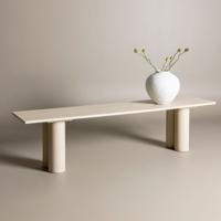 Nohr Eetkamerbank 'Anh' 180cm, kleur Whitewash