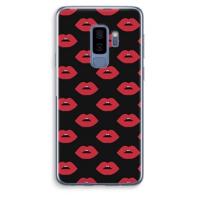 Lips: Samsung Galaxy S9 Plus Transparant Hoesje