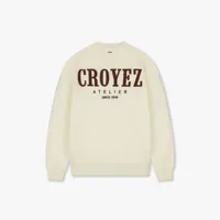 Croyez Gallery Knit Sweater Heren Gebroken Wit - Maat S - Kleur: Gebroken Wit | Soccerfanshop