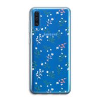 Small white flowers: Samsung Galaxy A50 Transparant Hoesje
