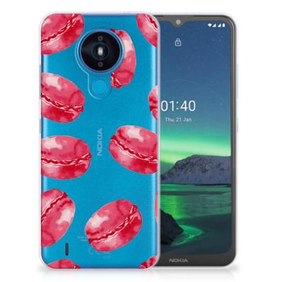Nokia 1.4 | Siliconen Case | Pink Macarons