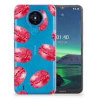 Nokia 1.4 | Siliconen Case | Pink Macarons