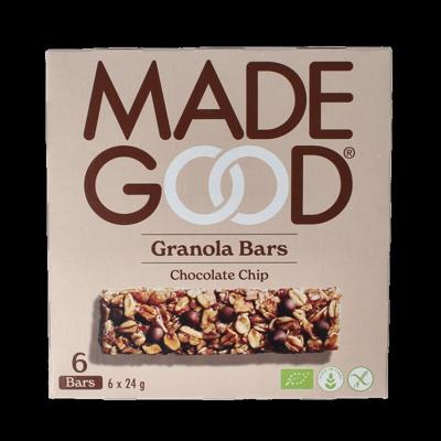 Made Good Granola bar chocolate chip 24 gram bio 6 Stuks