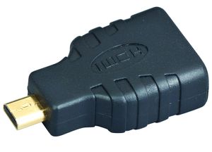 Gembird HDMI(F)-microHDMI(M) Zwart