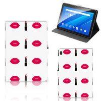 Lenovo Tab E10 Tablet Hoes Lipstick Kiss - thumbnail