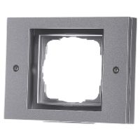 021165  - Frame 1-gang aluminium 021165 - thumbnail