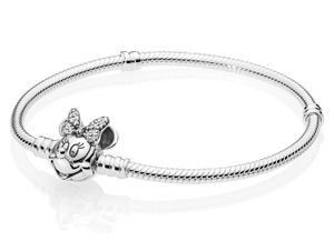 Pandora Disney 597770CZ Armband Pave Minnie Mouse zilver