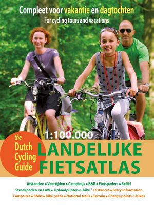 Fietsatlas - Fietsgids - Fietskaart De Landelijke Fietsatlas Nederland - The Dutch Cycling Guide | Buijten & Schipperheijn Fietsatlas - Fietsgids - Fietskaart De Landelijke Fietsatlas Nederland - The Dutch Cycling Guide | Buijten & Schipperheijn