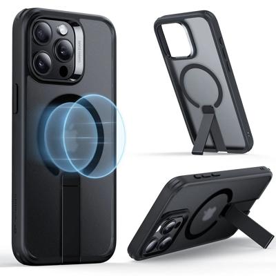 iPhone 15 Pro Max Boost Flickstand Case (HaloLock) - Frosted Black iPhone 15 Pro Max Boost Flickstand Case (HaloLock) - Frosted Black