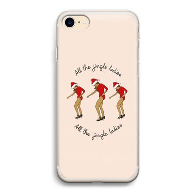 Jingle Ladies: iPhone 7 Transparant Hoesje