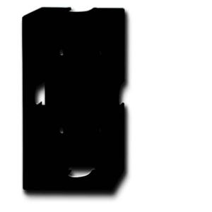 Busch-Jaeger 2CKA001799A0900 Opbouwbehuizing 2-voudig Zwart-grijs, Antraciet 1 stuk(s)