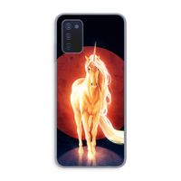 Last Unicorn: Samsung Galaxy A03s Transparant Hoesje