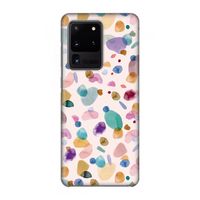 Terrazzo Memphis Pink: Volledig geprint Samsung Galaxy S20 Ultra Hoesje