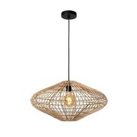 Lucide MAGALI Hanglamp 1xE27 - Naturel - thumbnail