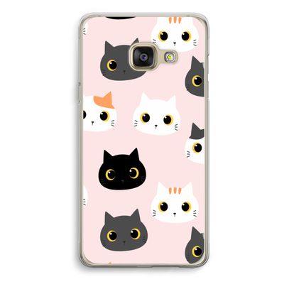 Katten: Samsung A3 (2017) Transparant Hoesje