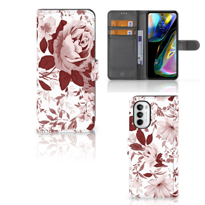 Hoesje Motorola Moto G52 | Moto G82 Watercolor Flowers