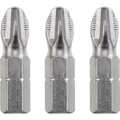 Industrial Steel Bits, 25mm, Phillips/ kruisgleuf PH3 Bit