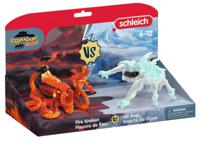 Schleich Eldrador - IJskever versus vuuroctopus speelfiguur 70826