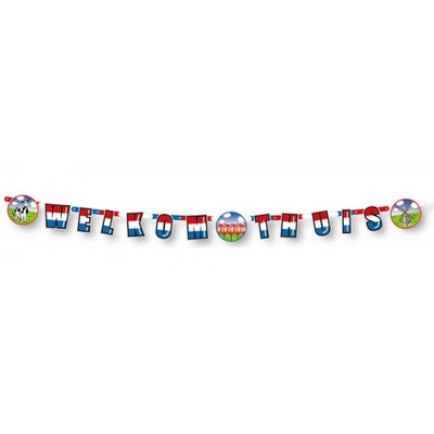 Welkom thuis feest slinger