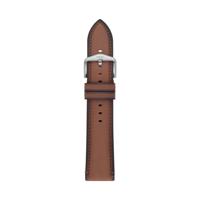 Horlogeband Fossil S221511 Leder Bruin 22mm