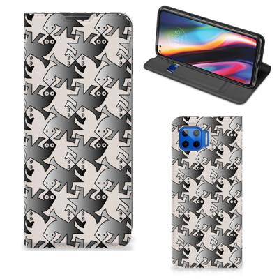 Motorola Moto G 5G Plus | Hoesje maken | Salamander Grey