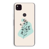 Violets are blue: Google Pixel 4a 5G Transparant Hoesje