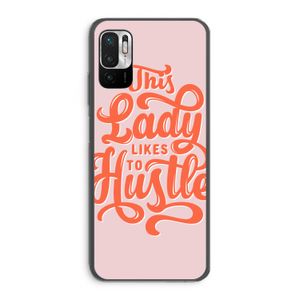 Hustle Lady: Xiaomi Redmi Note 10 5G Transparant Hoesje