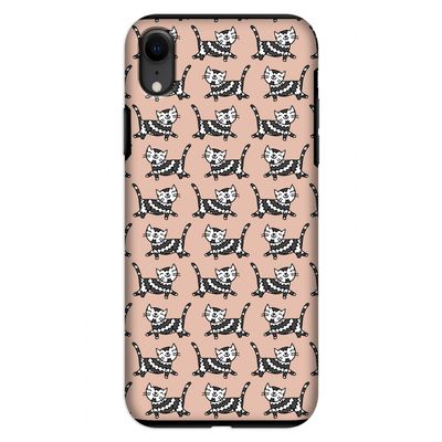 Zwarte poes: iPhone XR Tough Case