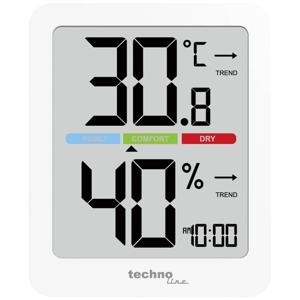 Techno Line WS 9456 Thermo- en hygrometer Wit