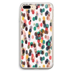 Tropical Dots: iPhone 7 Plus Transparant Hoesje