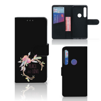 Motorola One Action Leuk Hoesje Boho Text