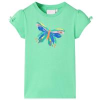 VidaXL Kindershirt 128 lichtgroen
