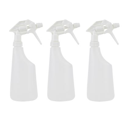 Plantenspuit - 8x - 0,6 liter - waterspuit - transparant - verstelbare nevel - kunststof