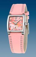 Horlogeband Festina F16181-J Leder Roze