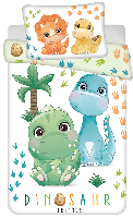 Dino Peuterdekbedovertrek Friends - 100 x 135 cm - Katoen