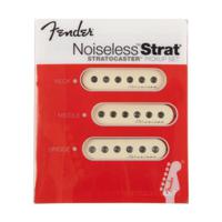 Fender Vintage Noiseless Stratocaster Pickups, Aged White (set) - thumbnail
