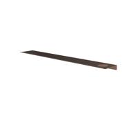 Hotbath &MORE Planchet - 80cm - inclusief bevestigings rails - 1 uitsparing - voor zeepdispenser of beker - Tuscan bronze SH080HTB