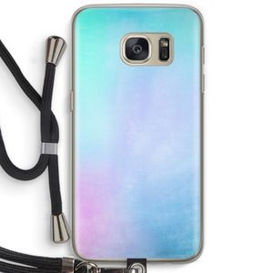 mist pastel: Samsung Galaxy S7 Transparant Hoesje met koord