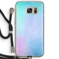mist pastel: Samsung Galaxy S7 Transparant Hoesje met koord