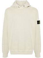 Stone Island hoodie en coton à patch - Vert - thumbnail