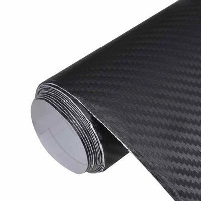 VidaXL Autofolie 3d 100x150 cm zwart