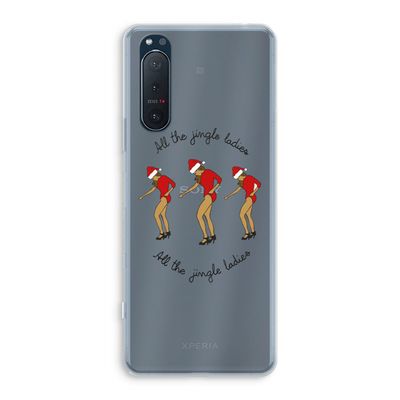 Jingle Ladies: Sony Xperia 5 II Transparant Hoesje