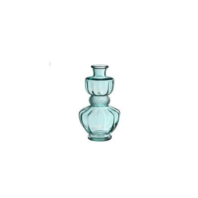 Bellagio vaas glas Ø8,5xH15cm lichtblauw