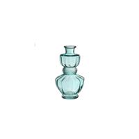 Bellagio vaas glas Ø8,5xH15cm lichtblauw