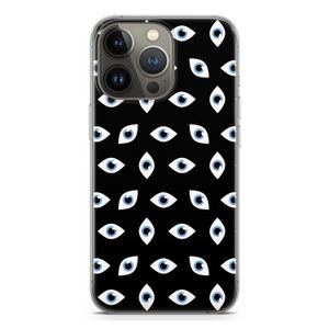 Eyes pattern: iPhone 13 Pro Transparant Hoesje