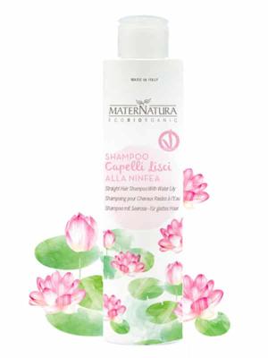Straight hair shampoo with Water Lily - 250 ml